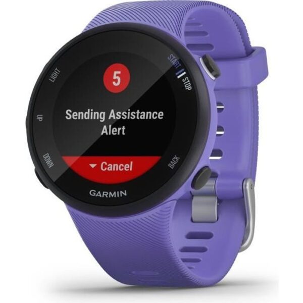 Buy with crypto Garmin Forerunner 45 - GPS Smart Running Watch - Small - Purple-1