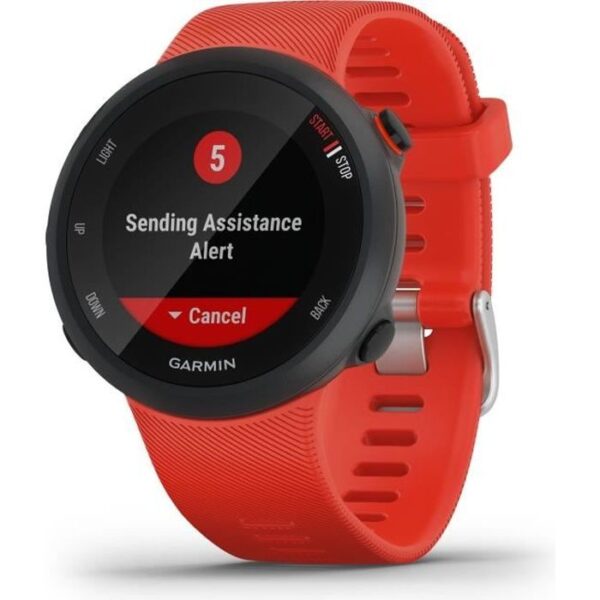 Buy with crypto Garmin Forerunner 45 - GPS Smart Running Watch - Large - Red-1