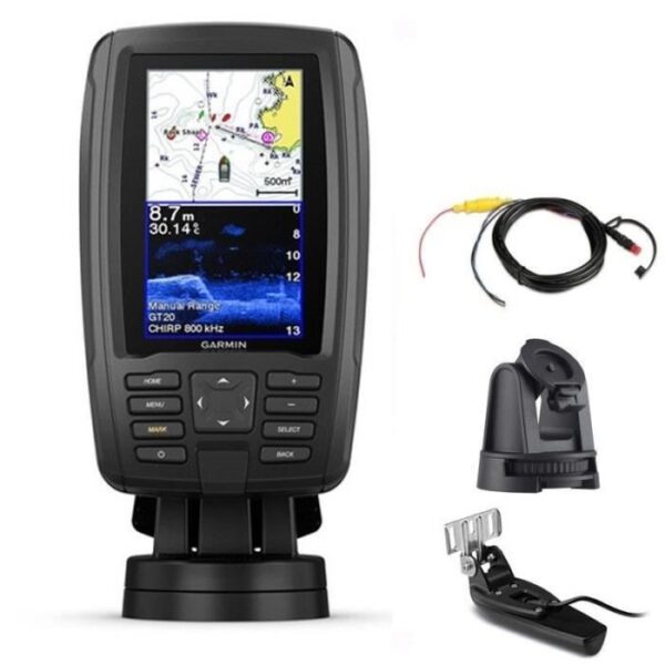 Buy with crypto GARMIN Combined GPS Echomap Plus 42CV Sonar + GT20-TM Probe-4