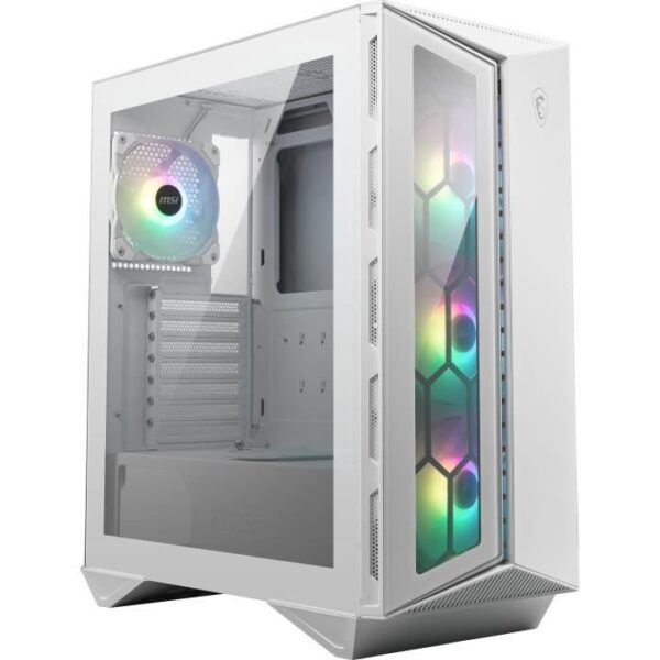 Buy with crypto PC case - MSI - MPG GUNGNIR 110R WHITE - White ( 306-7G10W21-W57 )-1