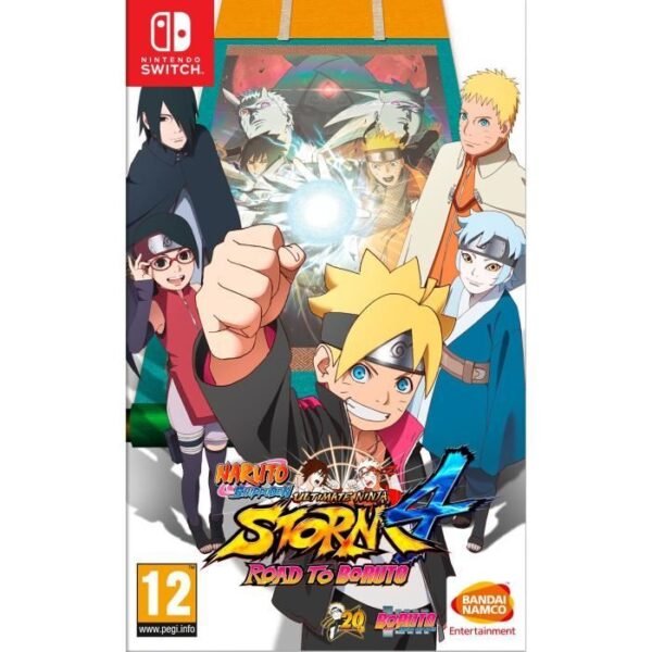 Buy with crypto Naruto Shippuden: Ultimate Ninja Storm 4 Road to Boruto Nintendo Switch Game-1