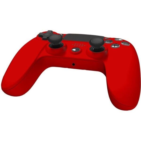 Buy with crypto Red Wireless Controller with Headphone Jack and Illuminated Buttons for PS4-2