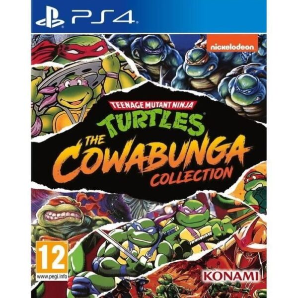 Buy with crypto Teenage Mutant Ninja Turtles The Cowabunga Collection PS4 Game-1