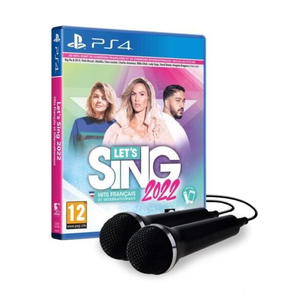 Buy with crypto Let's Sing 2022 - 2 Mics PS4 Game-1