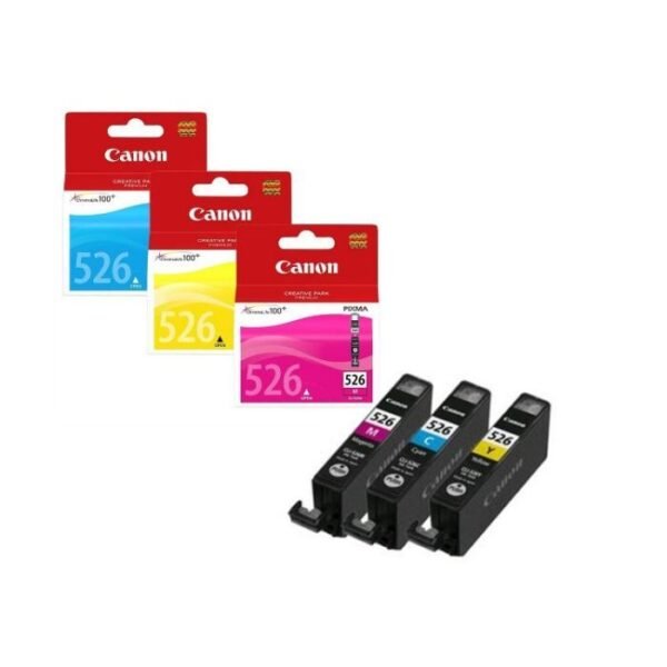 Buy with crypto Canon CLI-526 Color Ink Cartridges-1