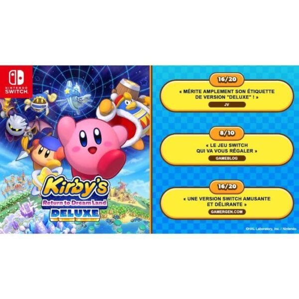 Buy with crypto Kirby's Return to Dream Land Deluxe - Standard edition | Nintendo Switch game-2