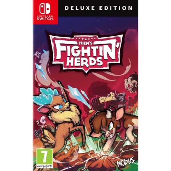 Buy with crypto Them's Fightin 'Herds - Deluxe Edition Game Switch-1