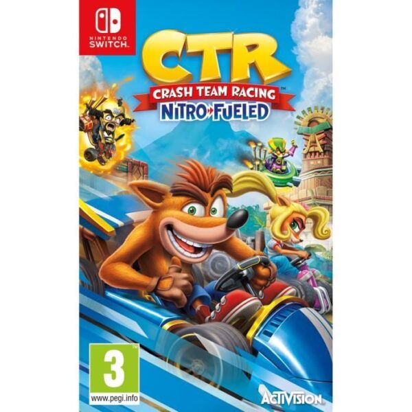 Buy with crypto Crash Team Racing Nitro Fueled Jeu Switch-1