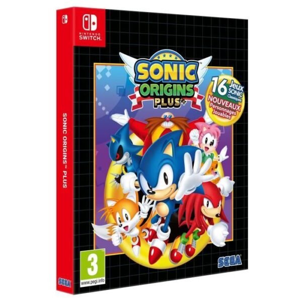 Buy with crypto Sonic Origins Plus - game Nintendo Switch-1