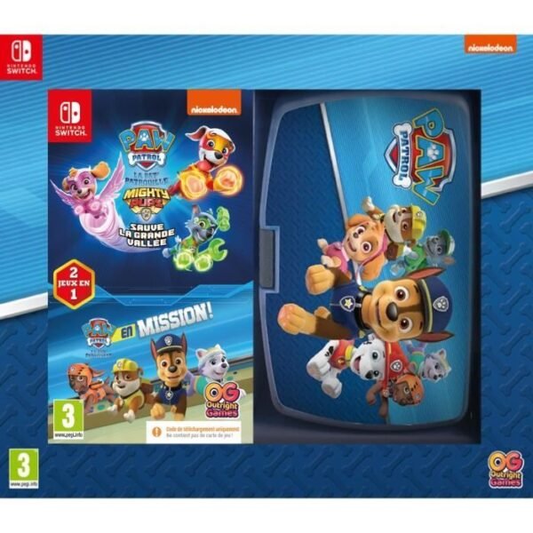 Buy with crypto Compilation 2 games Pat'Patrol (Paw Patrol) Switch + Lunch Box-1