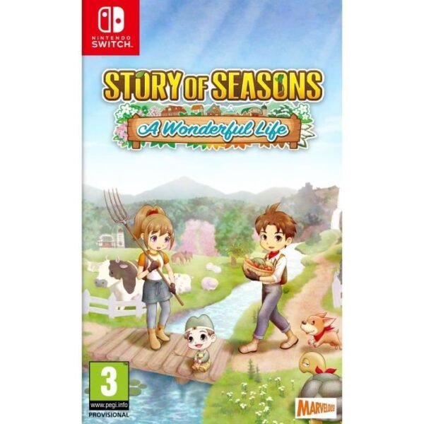 Buy with crypto Story of Seasons a Wonderful Life Game Nintendo Switch-1