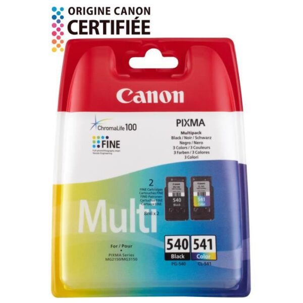 Buy with crypto Canon Pack of 2 Cartridges PG-540 / CL-541 - Black + Color-1