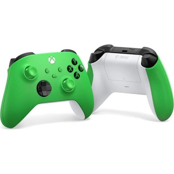 Buy with crypto Wireless xbox controller - Velocity green - green - xbox series / xbox one / Windows 10 / Android / iOS-5