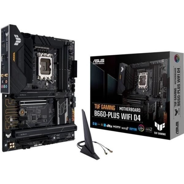 Buy with crypto Motherboard - ASUS - TUF GAMING B660-PLUS WIFI D4 - (90MB1920-M0EAY0)-1