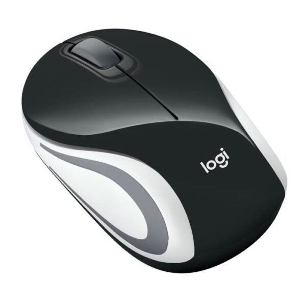 Buy with crypto LOGITECH Wireless Optical Mini Mouse - M187 Black-3