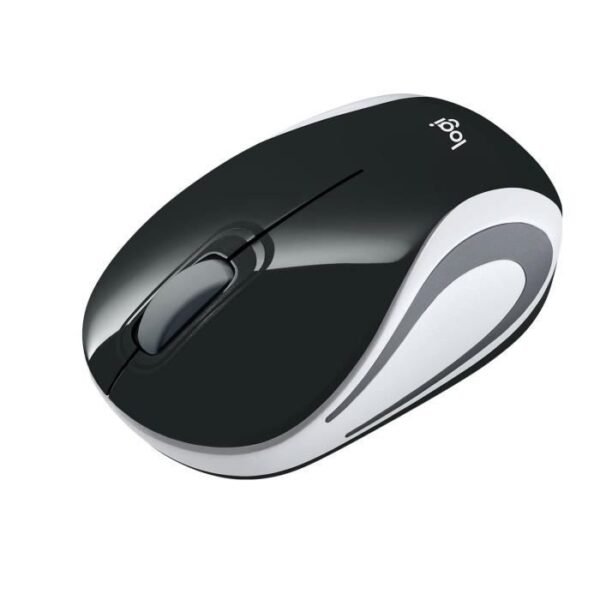 Buy with crypto LOGITECH Wireless Optical Mini Mouse - M187 Black-4