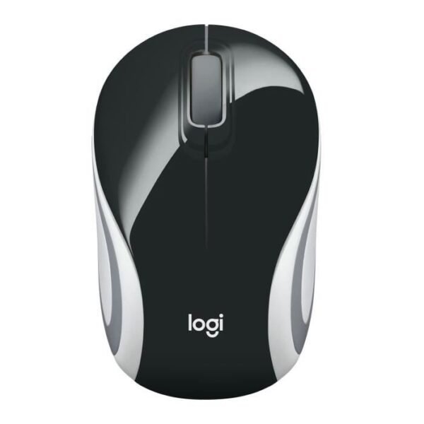 Buy with crypto LOGITECH Wireless Optical Mini Mouse - M187 Black-1