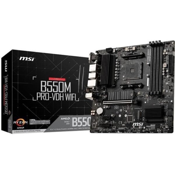 Buy with crypto Motherboard MSI B550M PRO-VDH WIFI-1