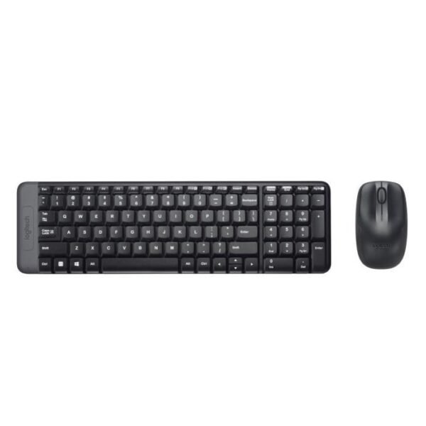 Buy with crypto LOGITECH MK220 Mouse Keyboard Kit - QWERTY - Wireless-1