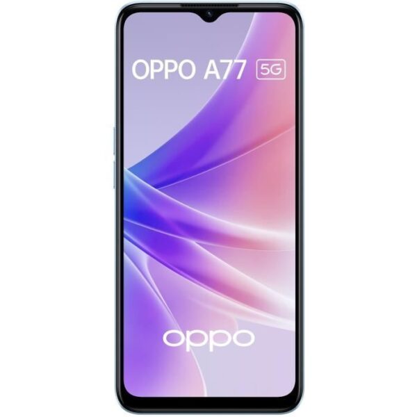 Buy with crypto OPPO - A77 - 5G - 128 GB - Blue-2