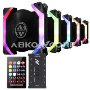 Buy with crypto Fan for enclosure - ABKONCORE - SP120 Spectrum SYNC 5in1 (pack of 5) (ABKO-FAN-SPIDER-5IN1-SYNC)-1