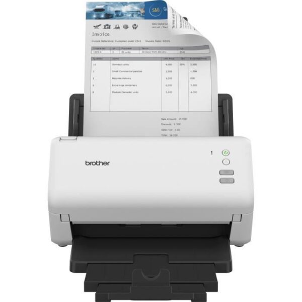 Buy with crypto Scanner - BROTHER - ADS-4100 - Office Documents - Duplex - 70 ppm/35 ipm - ADS4100RE1-4