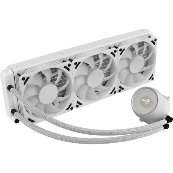 Buy with crypto AEROCOOL Mirage L360 ARGB White - CPU 360mm watercooling cooling kit-2