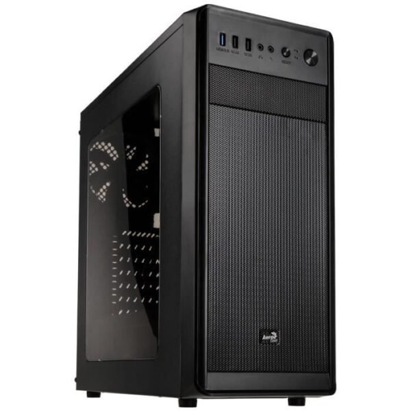Buy with crypto AEROCOOL PC Housing SI-5100 Middle Tower Format ATX Black Window-1