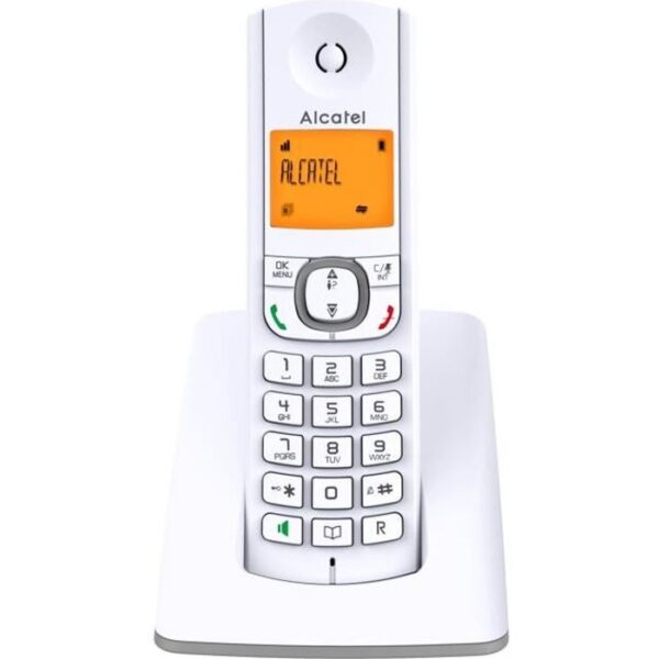 Buy with crypto Alcatel F530 Solo Cordless Phone Without Answering Machine Gray-1