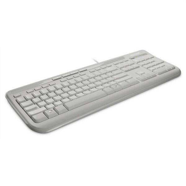 Buy with crypto Microsoft Keyboard Wired Keyboard 600 White-3