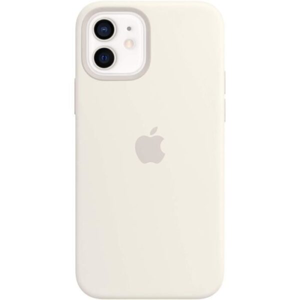 Buy with crypto APPLE iPhone 12 | 12 Pro Silicone Case with MagSafe - White-1