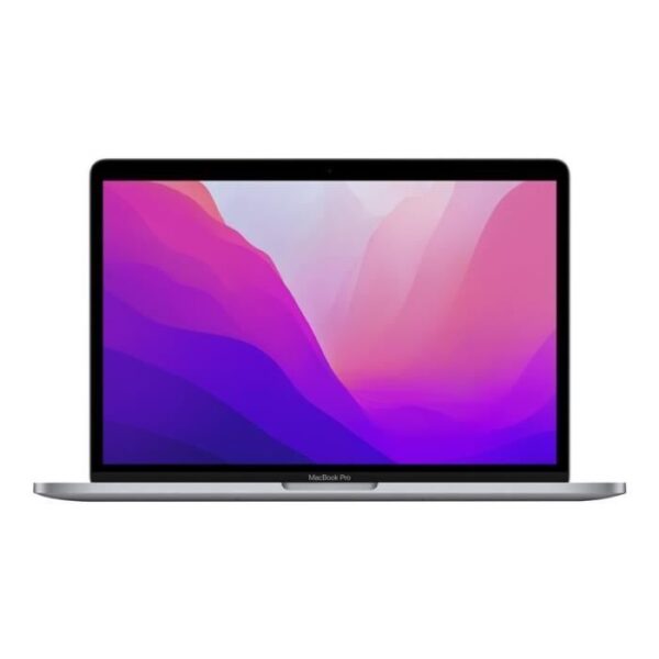 Buy with crypto Apple - 13.3 MacBook Pro - Apple M2 Puce - RAM 16GB - Storage 256GB - Sideral gray - Azerty-1