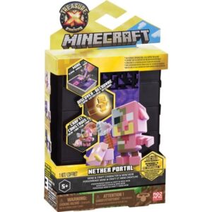 Buy with crypto MOOSE TOYS - Nether portal dual craft - Treasure x Minecraft-1