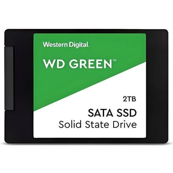 Buy with crypto Western Digital Hard Drive SATA SSD - Internal 2TB - 2.5 format - Green-1