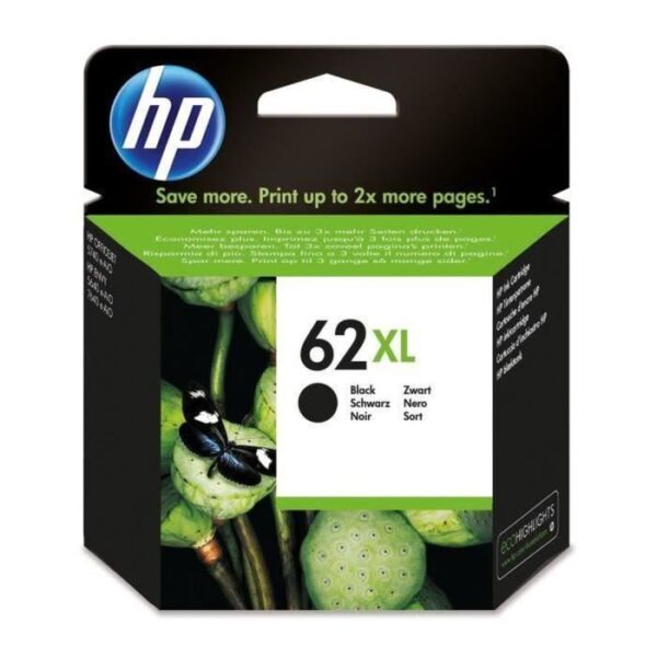 Buy with crypto HP 62XL Original Ink Cartridge - High Yield - Black-1