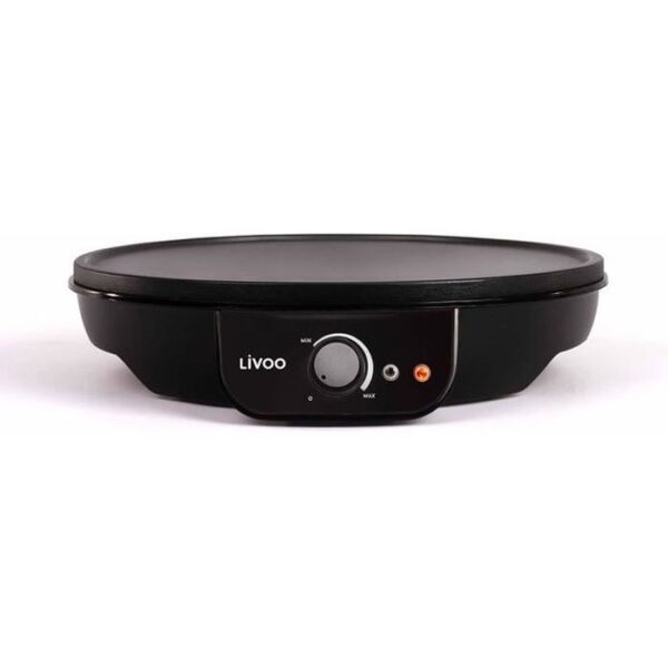 Buy with crypto LIVOO DOP196 Crepiere 30cm 1000W - Black-1