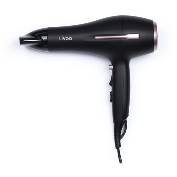Buy with crypto LIVOO DOS174 Hair dryer ionic technology - 2 speeds and 3 temperature levels - Fresh air button - Ergonomic handle-1