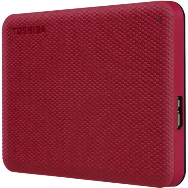 Buy with crypto External hard drive - Toshiba - Canvio Advance - 1 to - Red-2