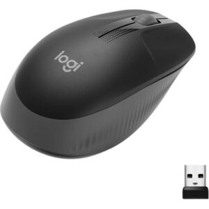 Buy with crypto LOGITECH - M190 Wireless Mouse Black-1