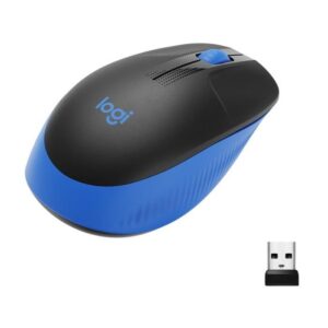 Buy with crypto LOGITECH - M190 Blue Wireless Mouse-1