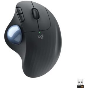 Buy with crypto Ergonomic Mouse - Wireless - LOGITECH - ERGO M575 - Trackball - Graphite-1