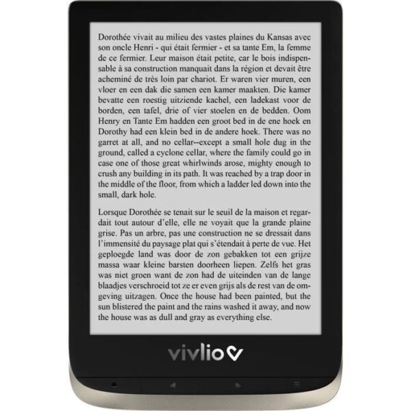 Buy with crypto Tactile Reader - VIVLIO - Color - 6 E Ink - RAM 1 GB - Storage 16 GB - Linux 3.10.65 - Black and White-2