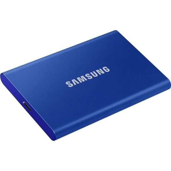 Buy with crypto SAMSUNG external SSD T7 USB type C color blue 500 GB-3