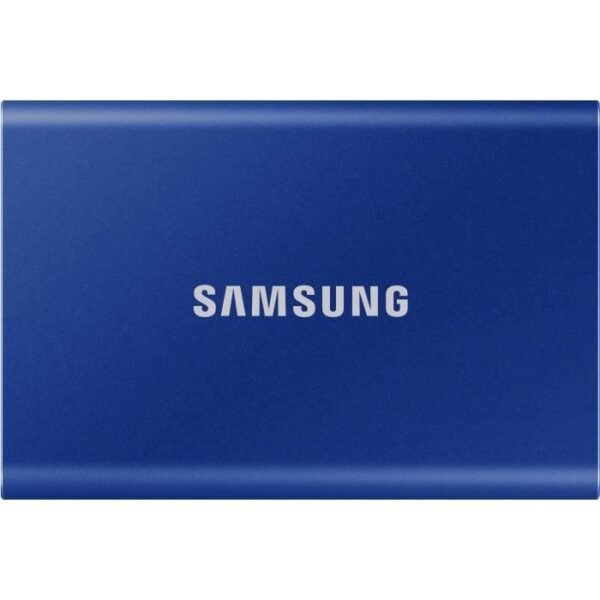 Buy with crypto SAMSUNG external SSD T7 USB type C color blue 500 GB-1