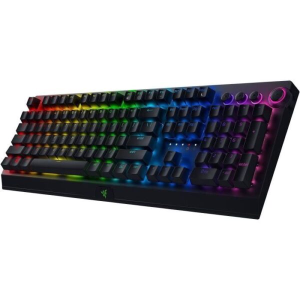 Buy with crypto RAZER - BLACKWIDOW V3 GREEN SWITCH COMPUTER KEYBOARD-3