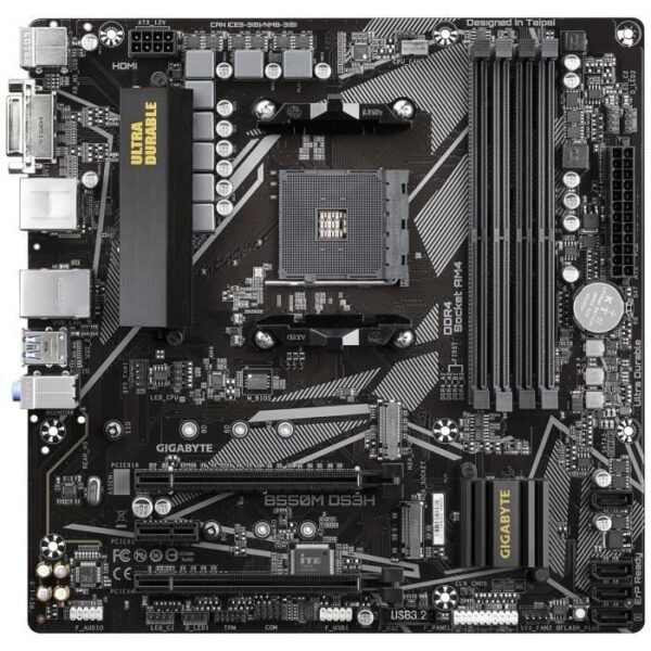 Buy with crypto Gigabyte B550M DS3H motherboard-5