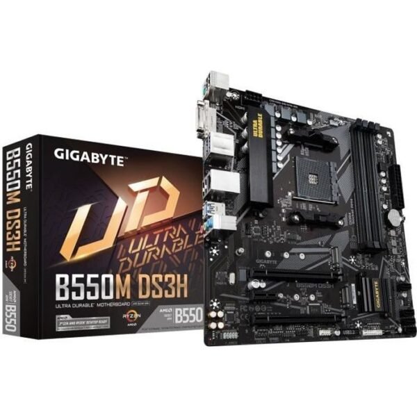 Buy with crypto Gigabyte B550M DS3H motherboard-1