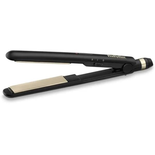 Buy with crypto BaByliss ST089E - BaByliss Straightener - 2 temperature settings - Up to 230 ° C - Ceramic plates - Heat-resistant mat-2