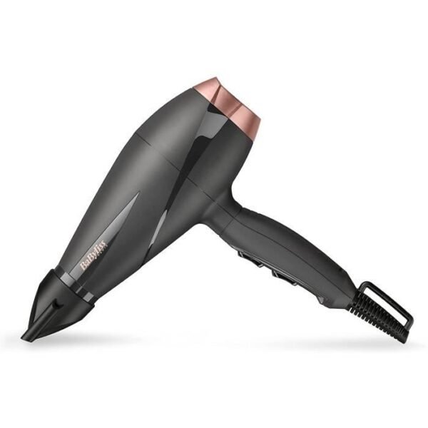 Buy with crypto BABYLISS 6709DE - Hair dryer Smooth Pro 2100W - 2 temperatures / 2 speeds - 106 km / h air speed - Cold air button-3