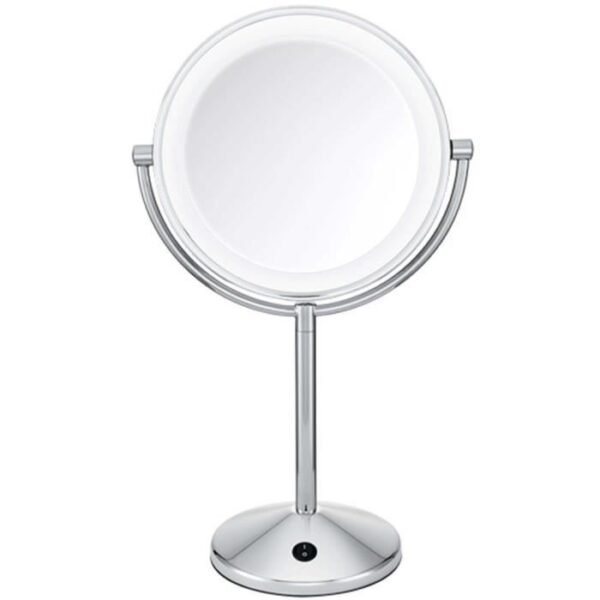 Buy with crypto Mirror - Babyliss 9436th - Rotary 2 sides - 19 cm in diameter - Sweet ambient lighting-1